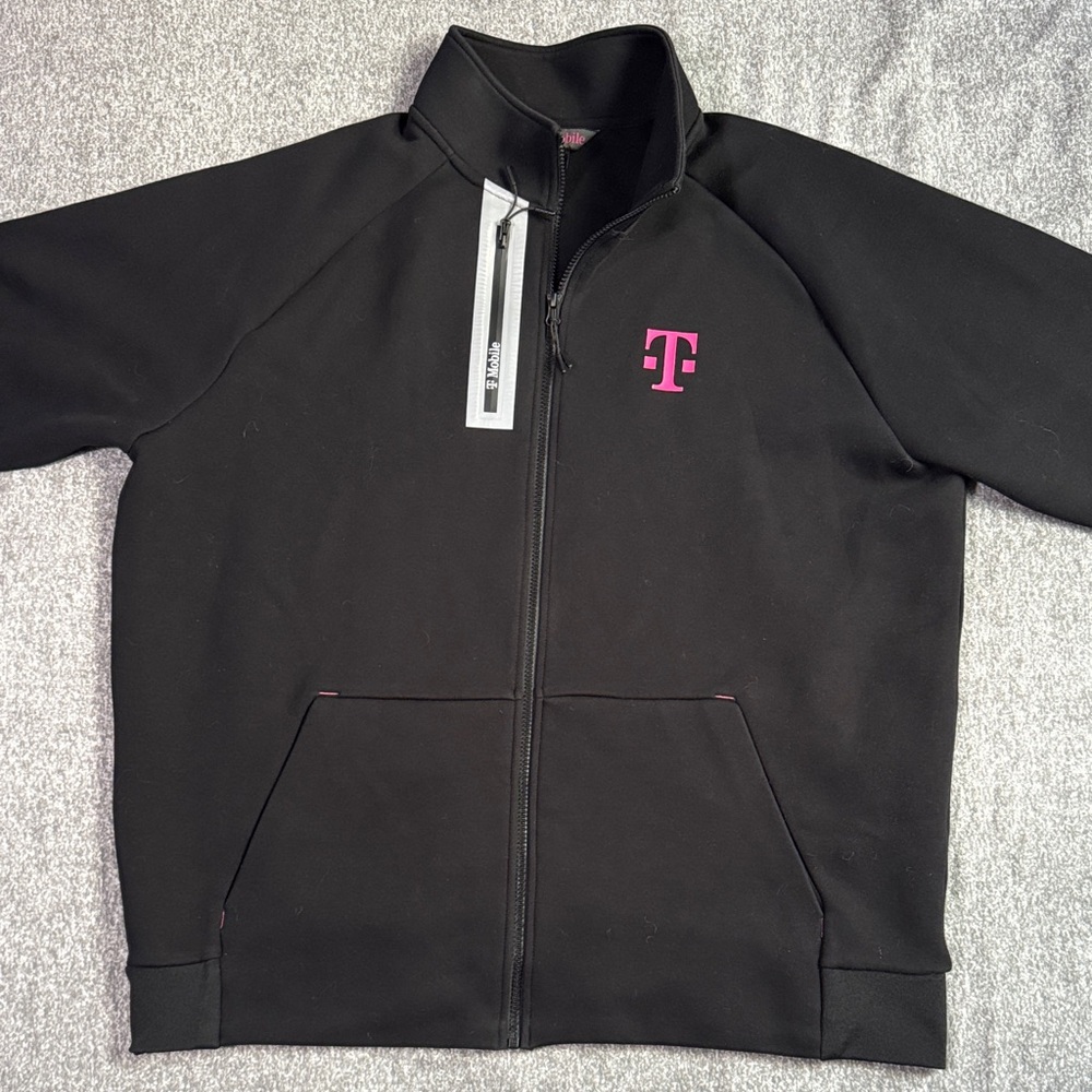 T-Mobile Employee Soft Shell Zip Up Jacket Reflec… - image 2